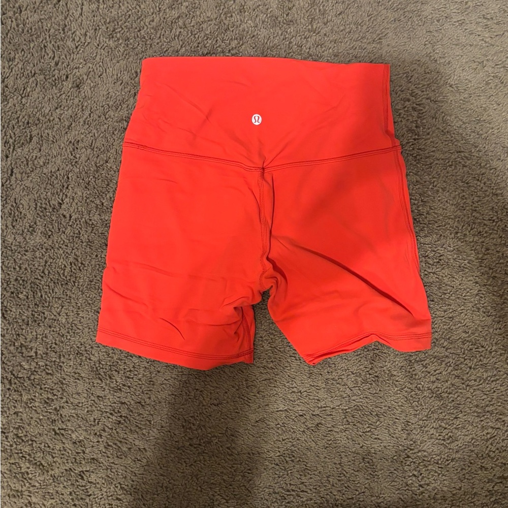 lululemon athletica High-Rise Orange Align Women’s Workout Shorts